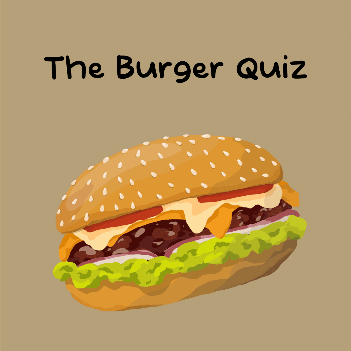 The Burger Quiz logo