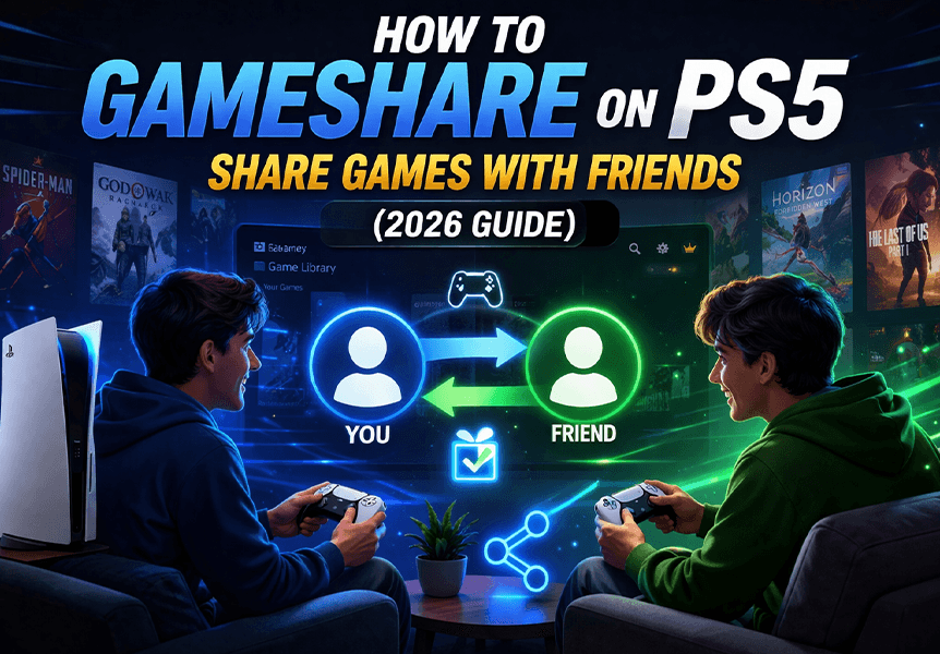 How to Gameshare on PS5: Share Games With Friends (2026 Guide)