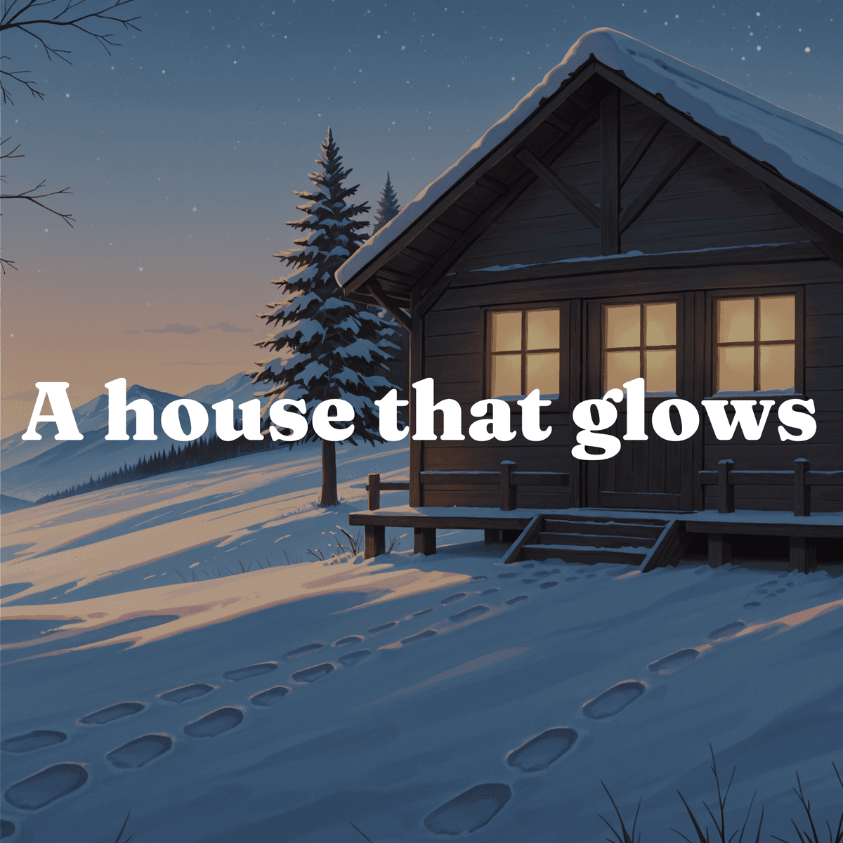 A house that glows - Anime Visual novel about the love