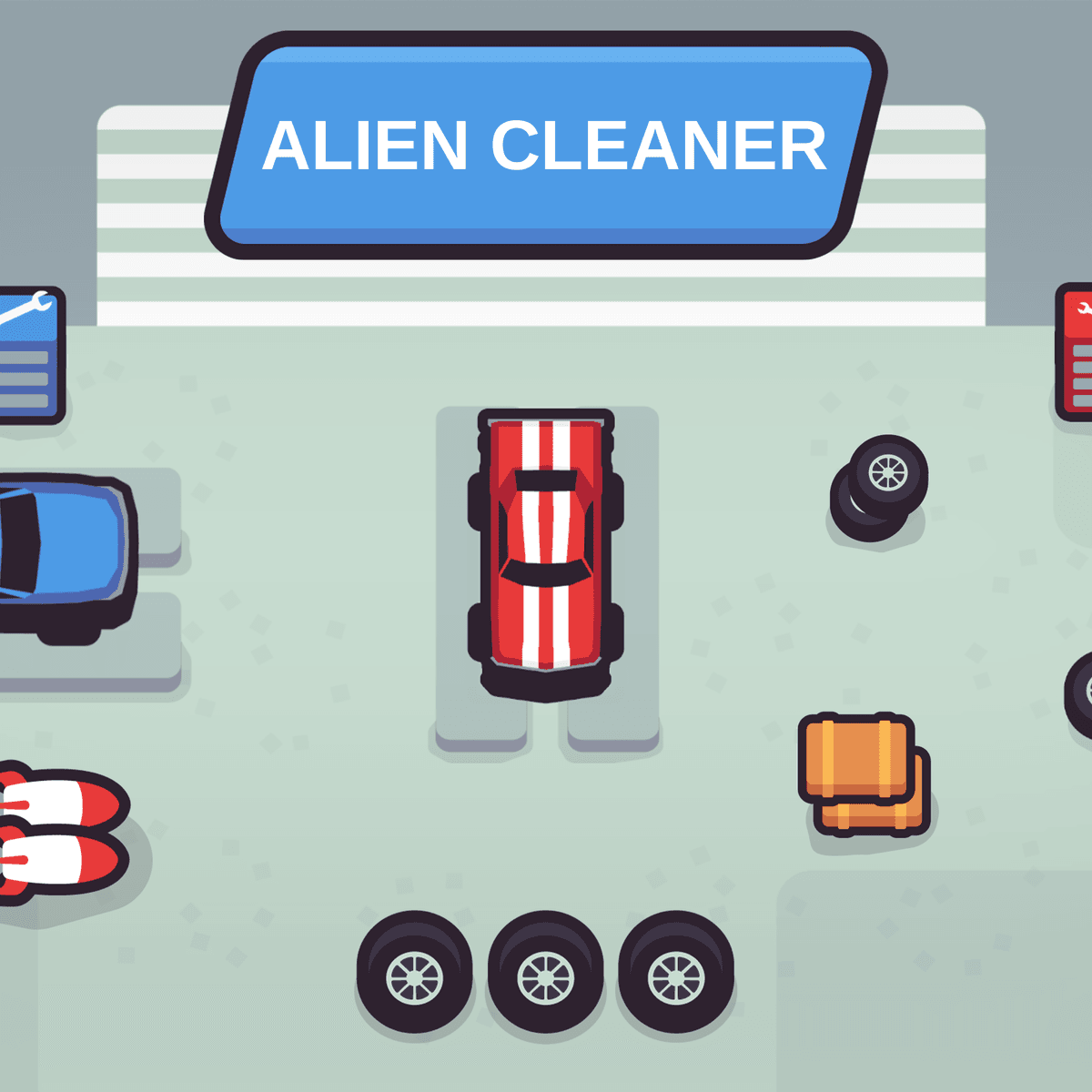 Alien Cleaner logo