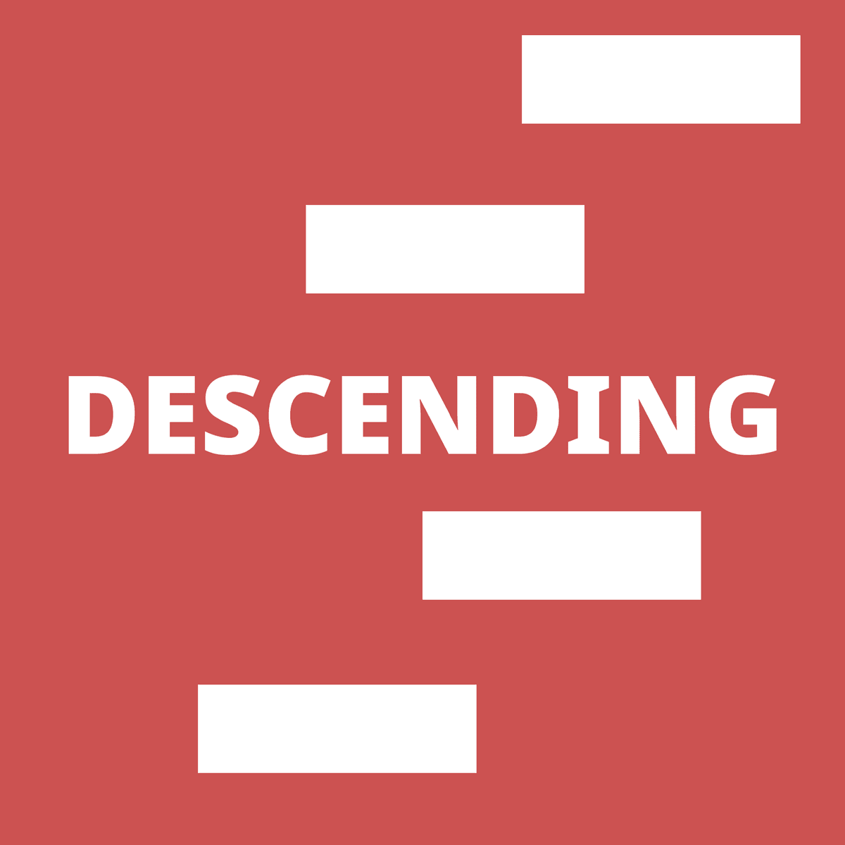 Descending logo