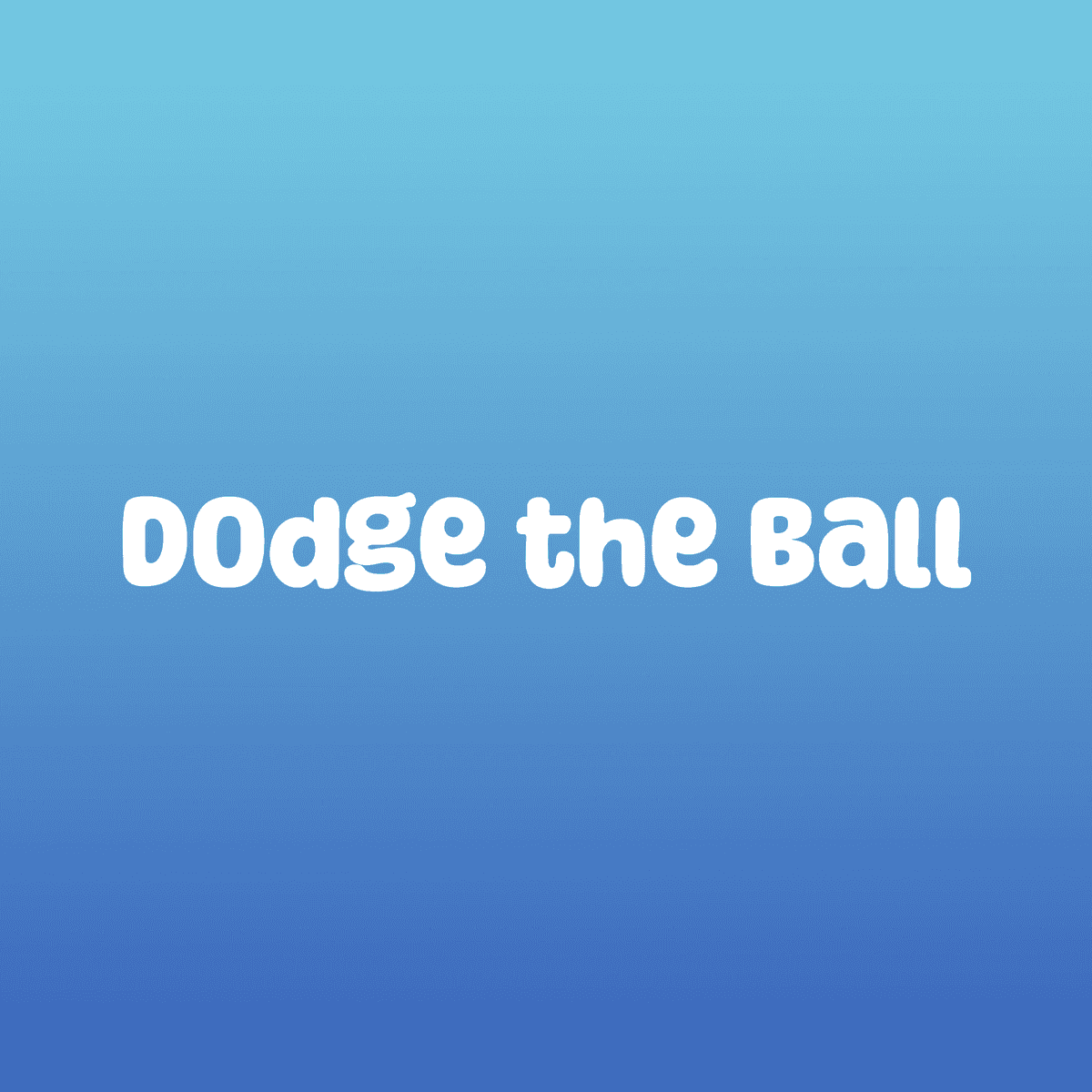 Dodge the Ball game - Avoid obstacles and survive as long as possible.