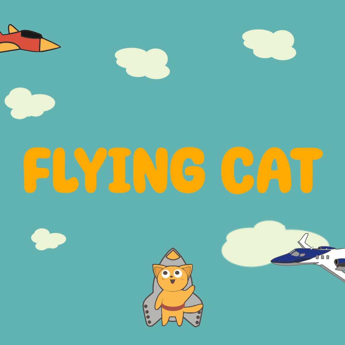 Flying Cat logo
