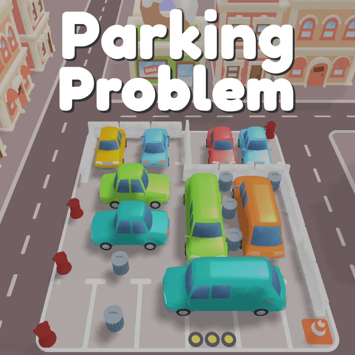 Parking Problem - Super Puzzle Game for kids to park out cars which block the way pree school gmae