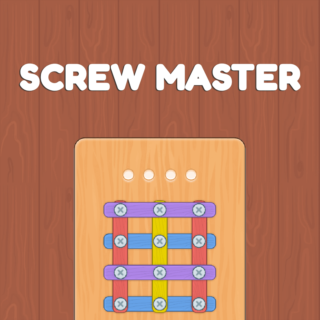 Screw Master - Logo Image Kids educational game for memory and brain training