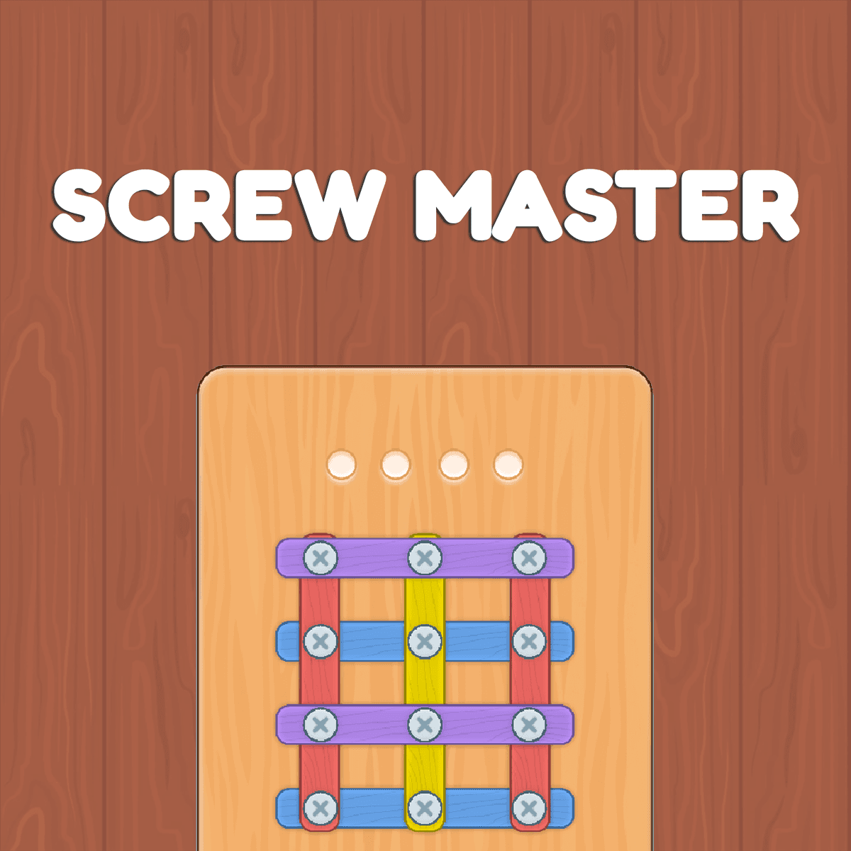 Screw Master - Logo Image Kids educational game for memory and brain training