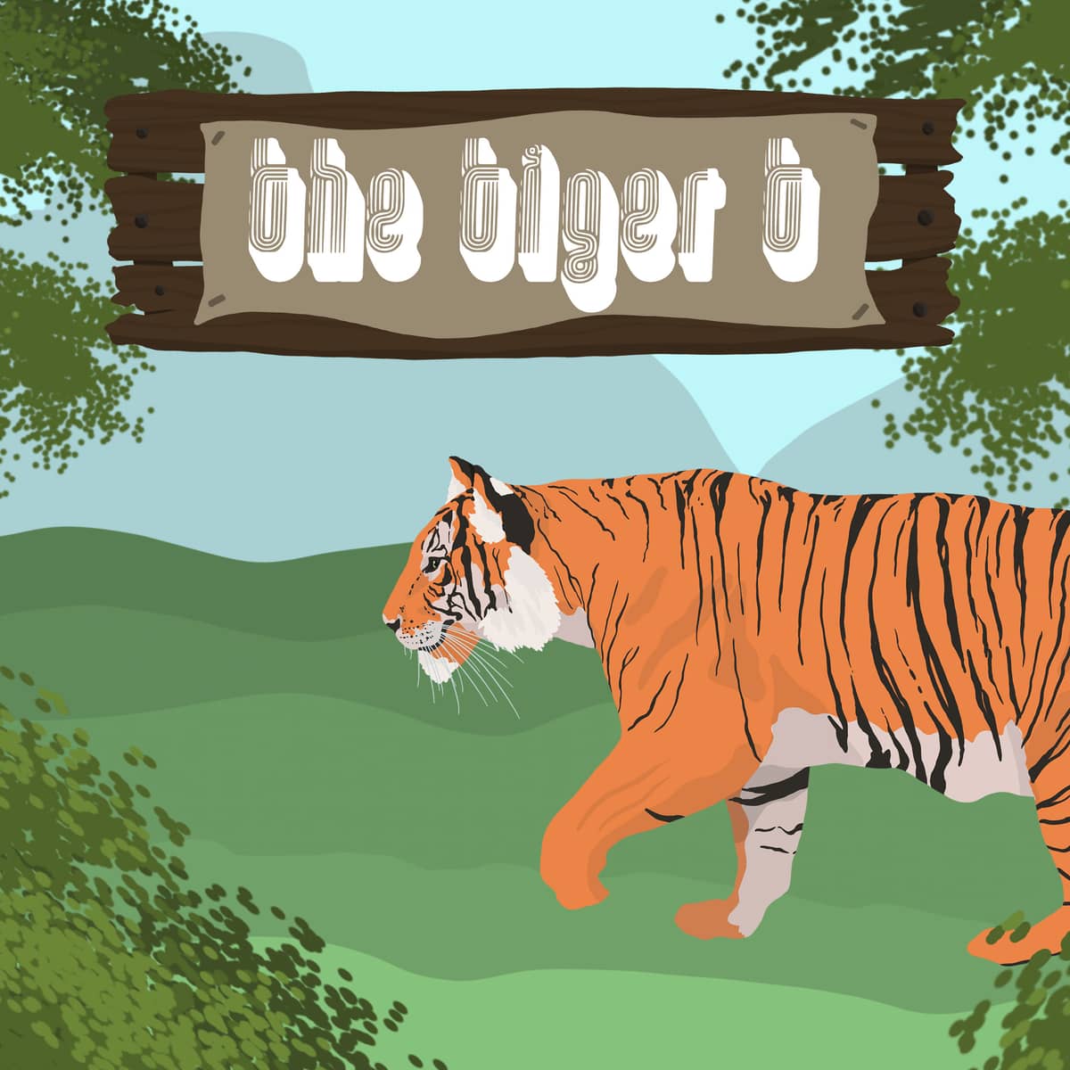 The Tiger T game - Embark on a wild adventure with a tiger.