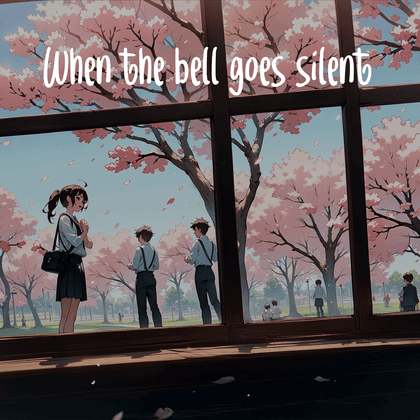 When the bell goes silent - Anime Visual novel about the love
