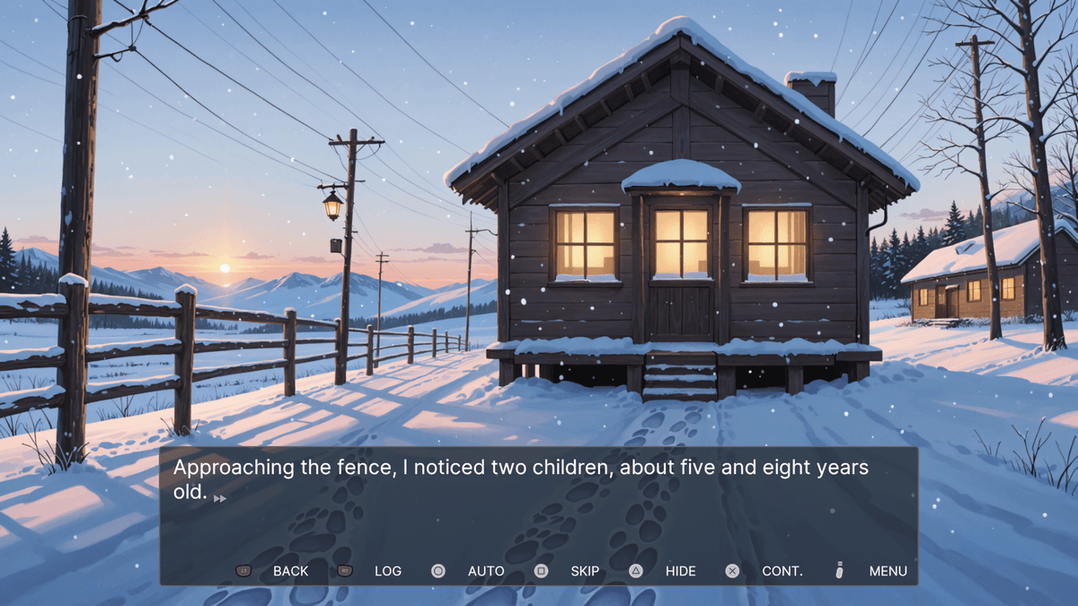 A house that glows -