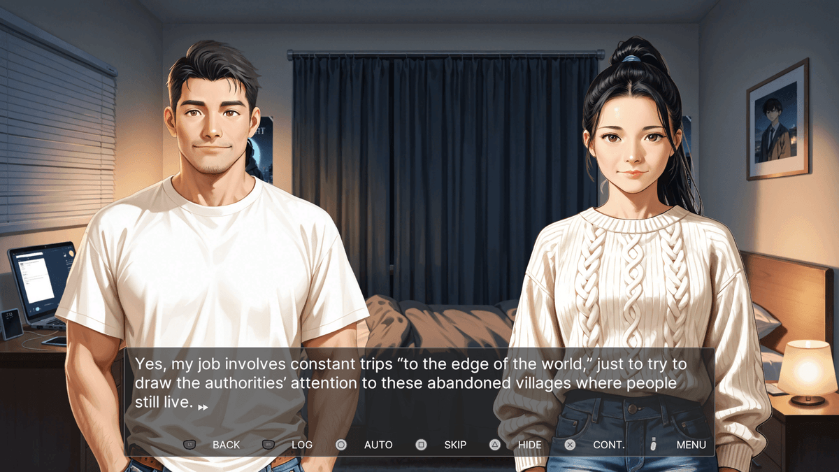 A house that glows -