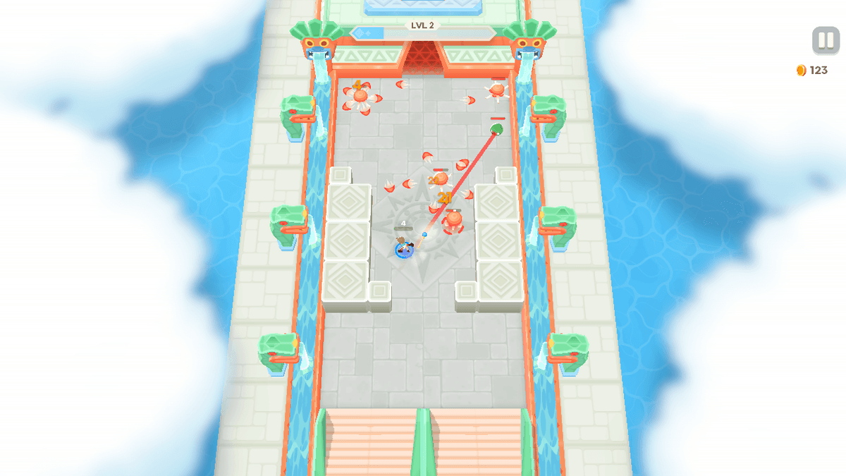 Archerio - Arcade game to defeat the stages against