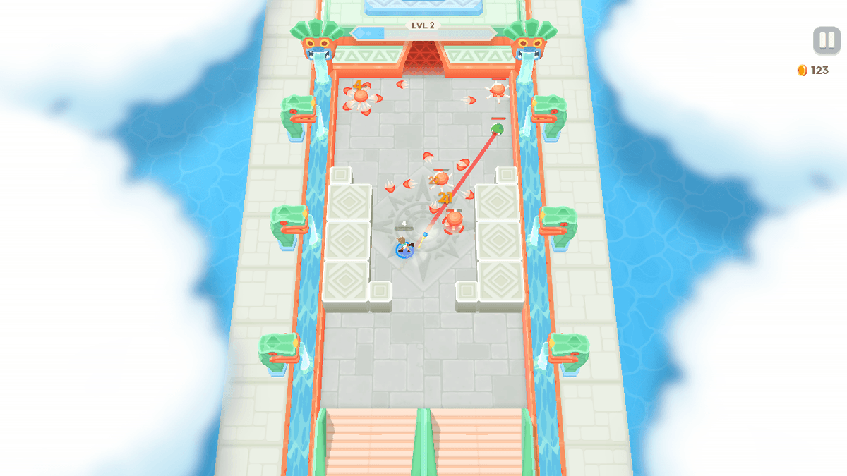 Archerio - Arcade game to defeat the stages against