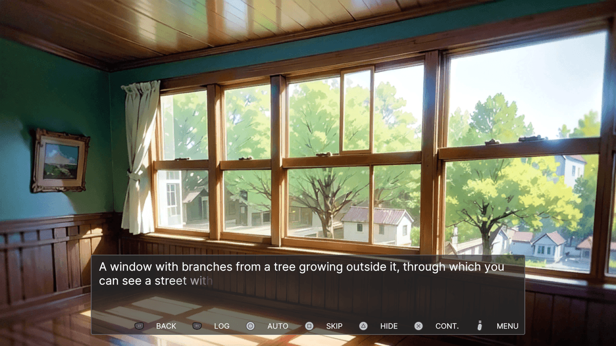 Blue Notebook game screenshot