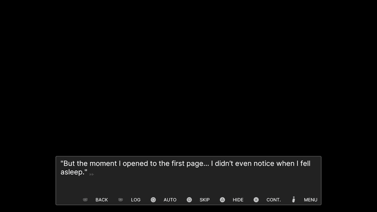 Blue Notebook game screenshot