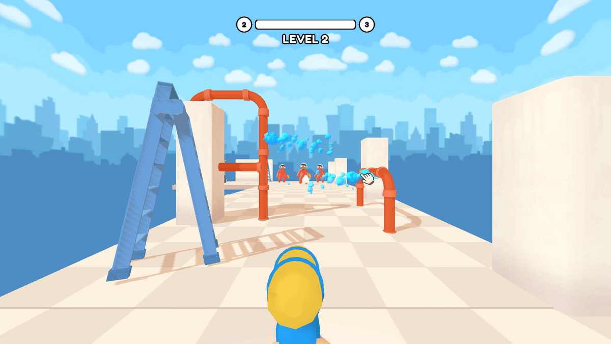Foam Frenzy game screenshot