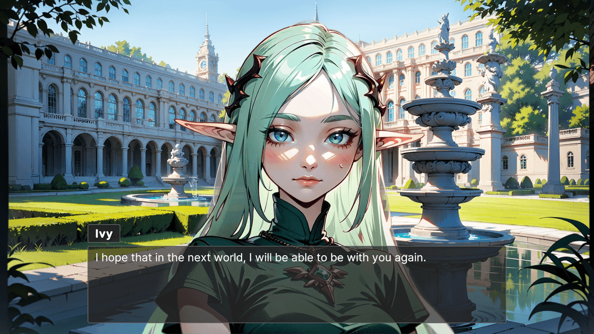 From one world to another - Wife Wifie uwu near fontain