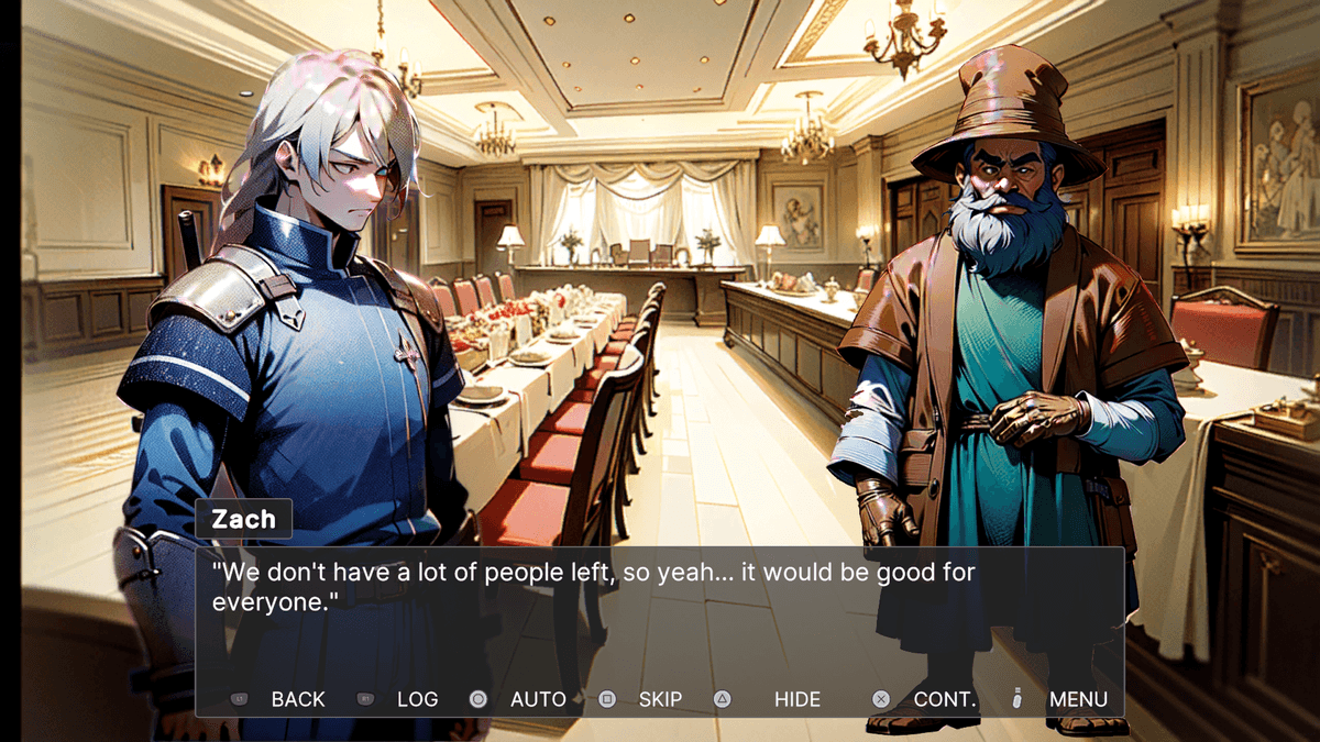 Heart of a Knight dwarf