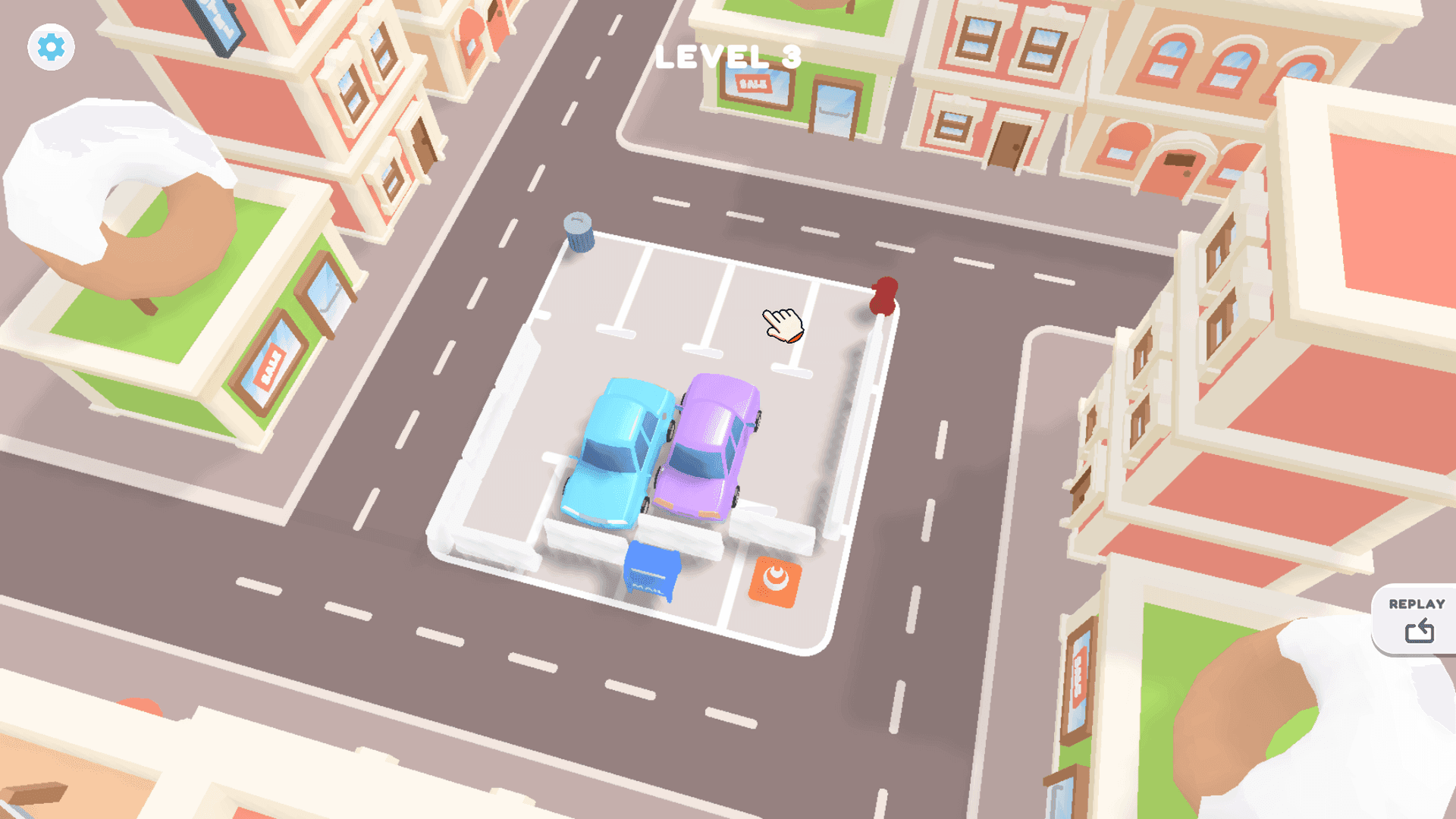 Parking Problem - Super Puzzle Game for kids to park out cars which block the way pree school gmae