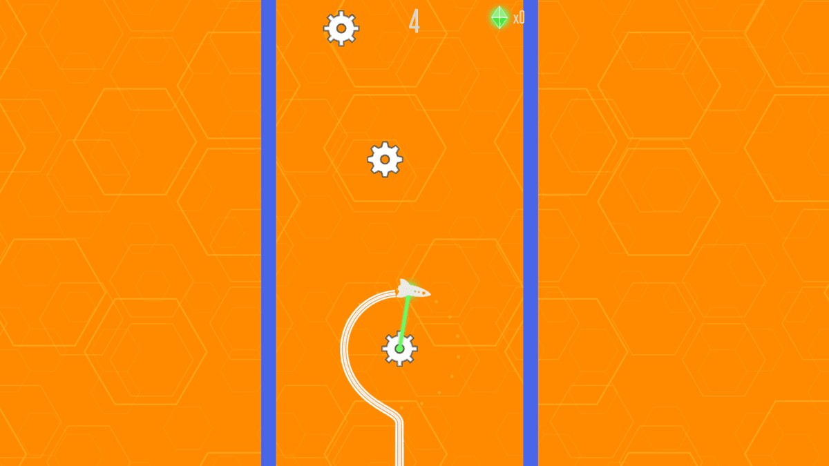 Rocket Swing space-themed swinging game