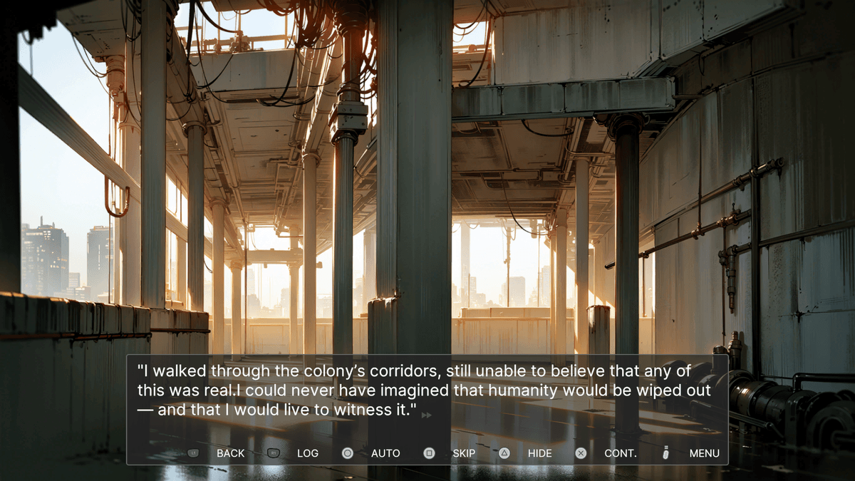 Silence under the dome - Final Easter comic panel with Rory and Grandpa hugging as sunrise shines over a church in the distance