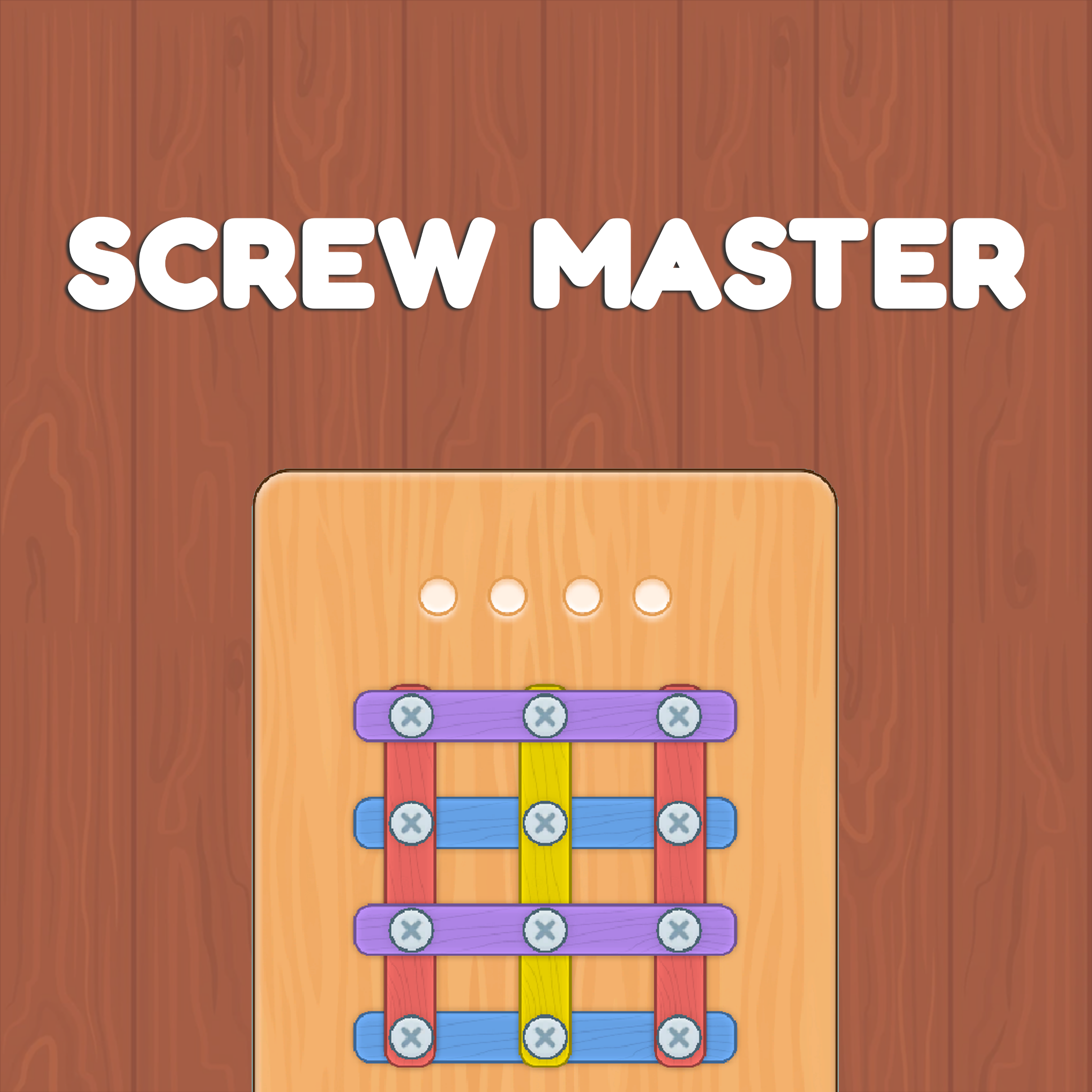 Screw Master - Logo Image Kids educational game for memory and brain training
